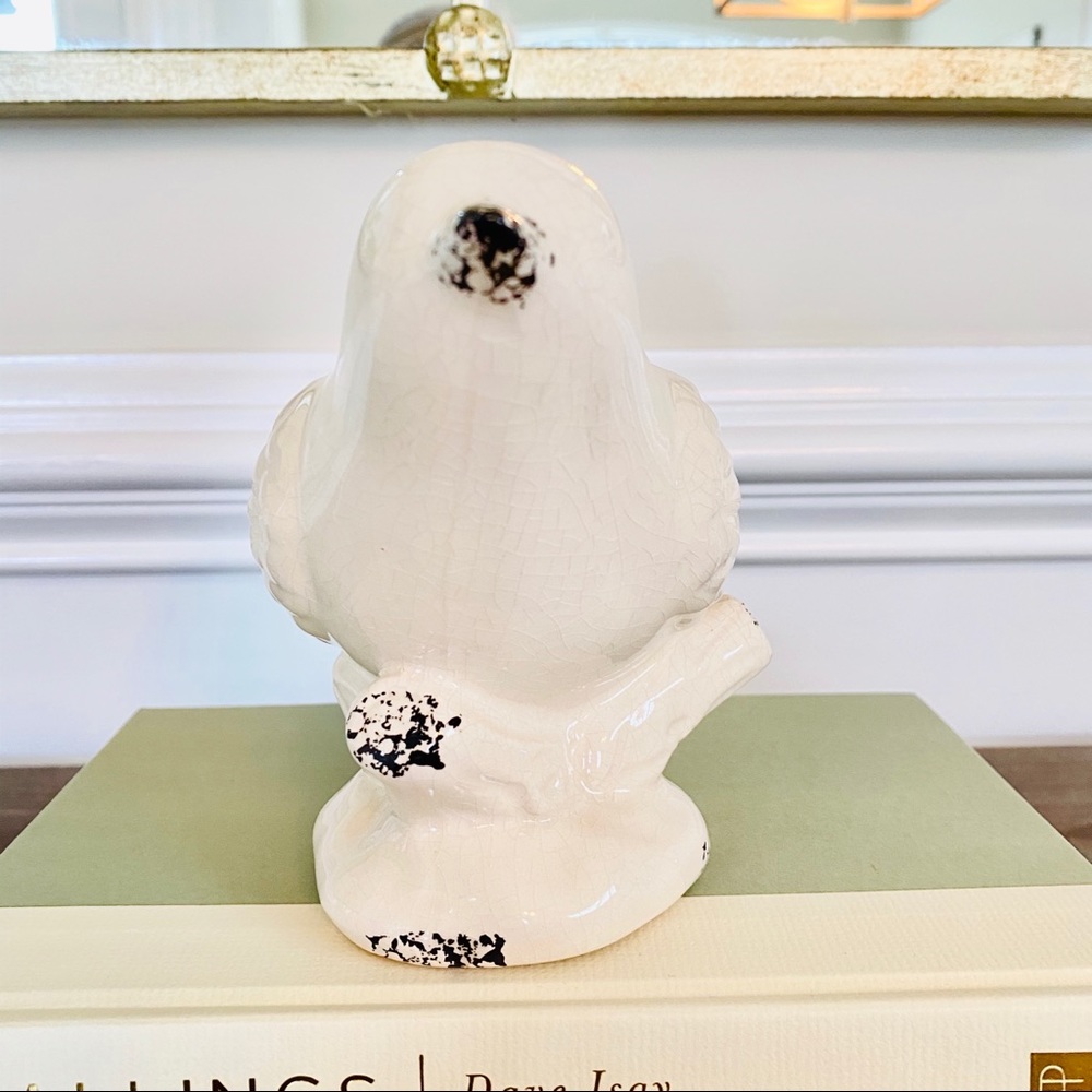 New French Country Ceramic Bird Decor - Picture 4 of 5